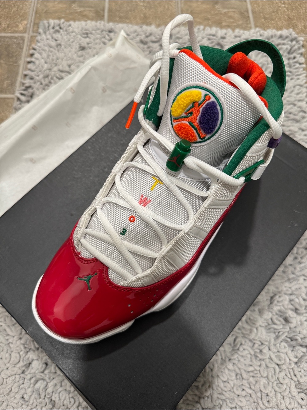 Jordan 6 Rings Multi colors - Picture 2 of 7